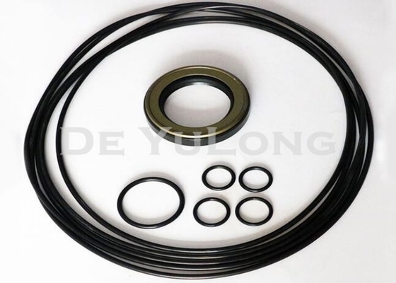 Kobelco Sk350 8 Hydraulic Oil Seal Kit , Black Rotary O Ring Cord Kit