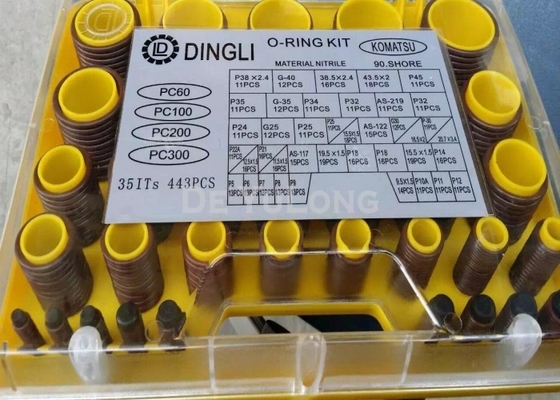 Customized  O Ring Box For  / Hitachi / Komatsu Excavator