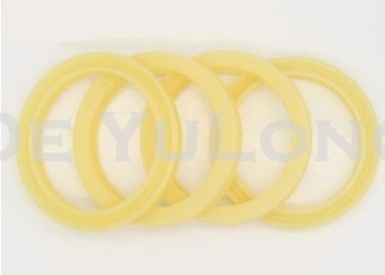 Hydraulic High Pressure Piston Seals 30 - 90 Shore Hardness Fluid Pressure