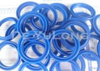 Blue Single Acting Pu Hydraulic Cylinder Seals U Seal High Performance