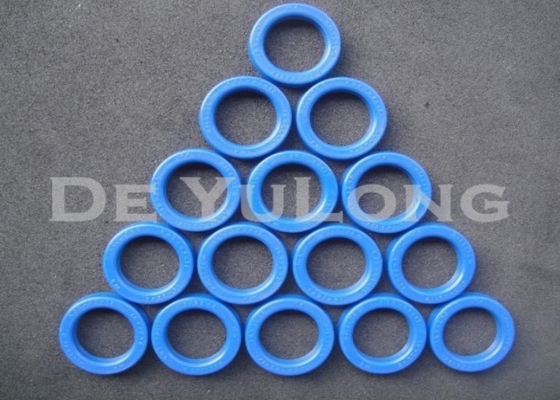 Blue Single Acting Pu Hydraulic Cylinder Seals U Seal High Performance