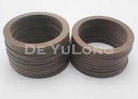 PTFE+ Bronze Brown Color Back Up Ring Hydraulic Cylinder Rod Seal Oil Resistance