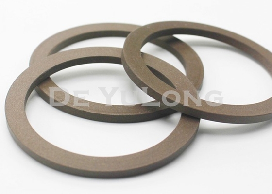 PTFE+ Bronze Brown Color Back Up Ring Hydraulic Cylinder Rod Seal Oil Resistance