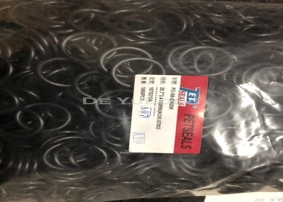 Rubber Hydraulic O Rings / High Temperature Resistance Japan  FKM O Ring Black Color