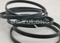 Black Color Hydraulic Cylinder Seals Piston Guide Ring Easy Installation