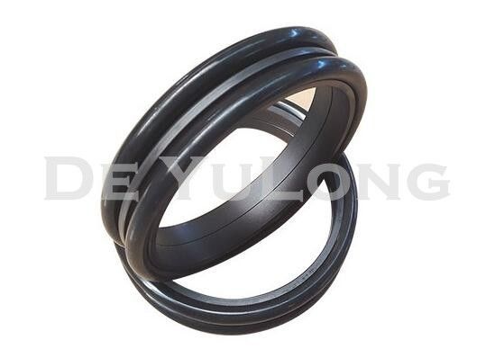 Flat Round Floating Oil Seal , O Ring Oil Seal For Coal Mining Machinery